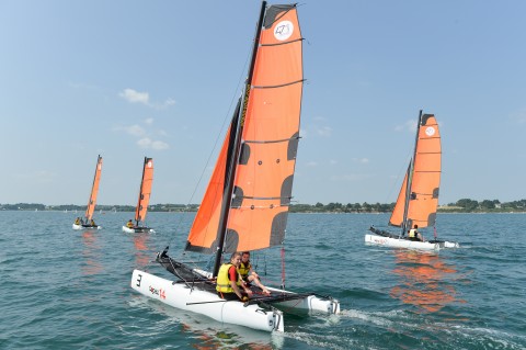 stage catamaran adulte bretagne