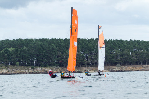 stage catamaran adulte bretagne