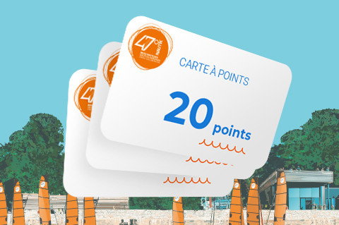Carte spot nautique - 20 points dématérialisée 2026 (valide jusqu'au 23/10/2026)