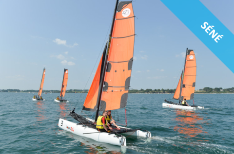 NOUVEAUTÉ ! Stage catamaran ado (14 pieds) multi-niveaux - été 2026