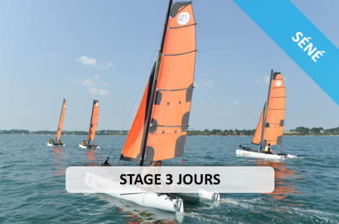 NOUVEAUTÉ ! Stage catamaran ado (14pieds) multi-niveaux - 3 jours - été 2026