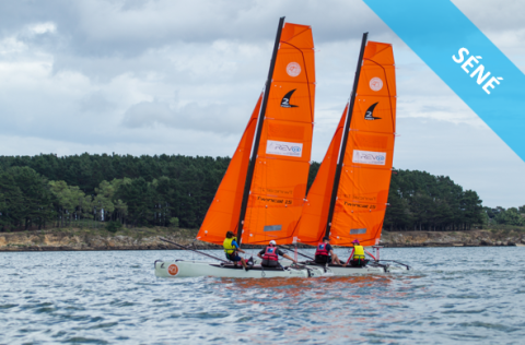 Stage catamaran adulte (16 pieds) multi-niveaux - été 2026